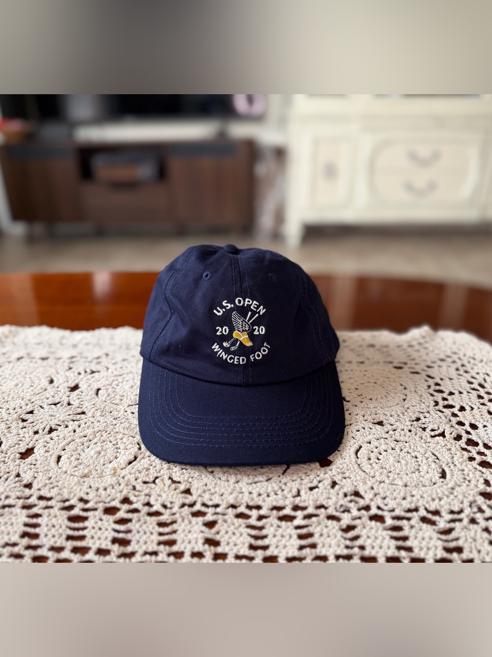 Navy U.S. Open 2020 Winged Foot Embroidered Baseball Cap